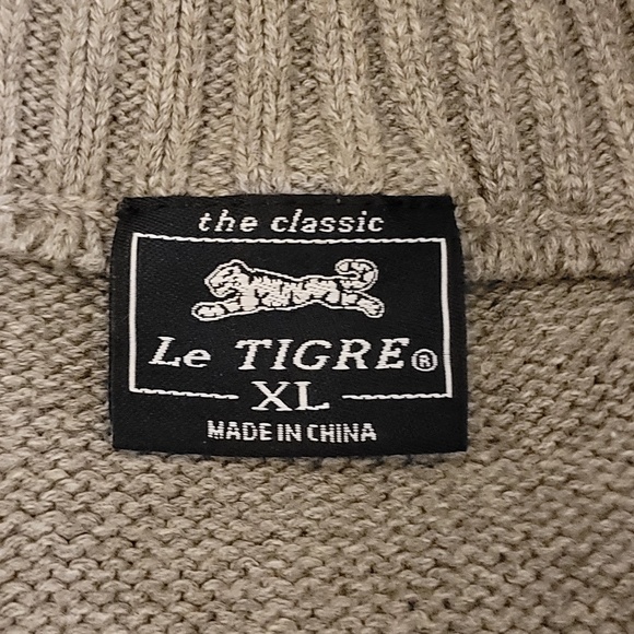 Le TIGRE - Zip up Sweater - Picture 7 of 7